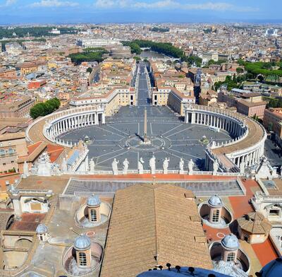 The Vatican, seat of the Papacy.