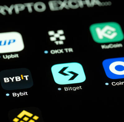 Exchange apps on smartphone