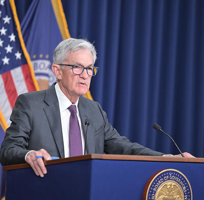 Fed Chair Jerome Powell speaks