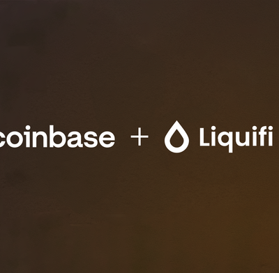 Coinbase & Liquifi logos