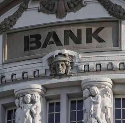 Bank fassade