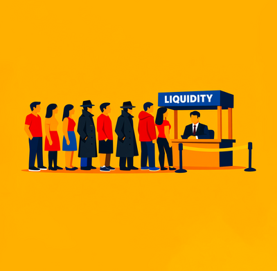 Investors lining up for liquidity