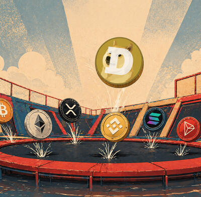 Dogecoin Jumps