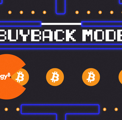Strategy, Bitcoin logos