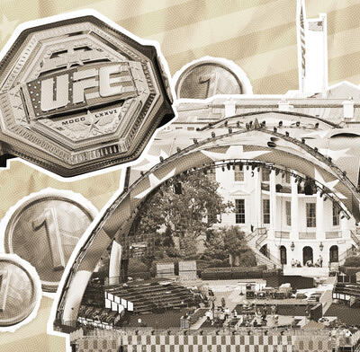 A UFC fight was held at the White House for the first time