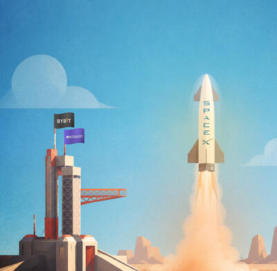 SpaceX IPO Tokenized by ByBit Kraken